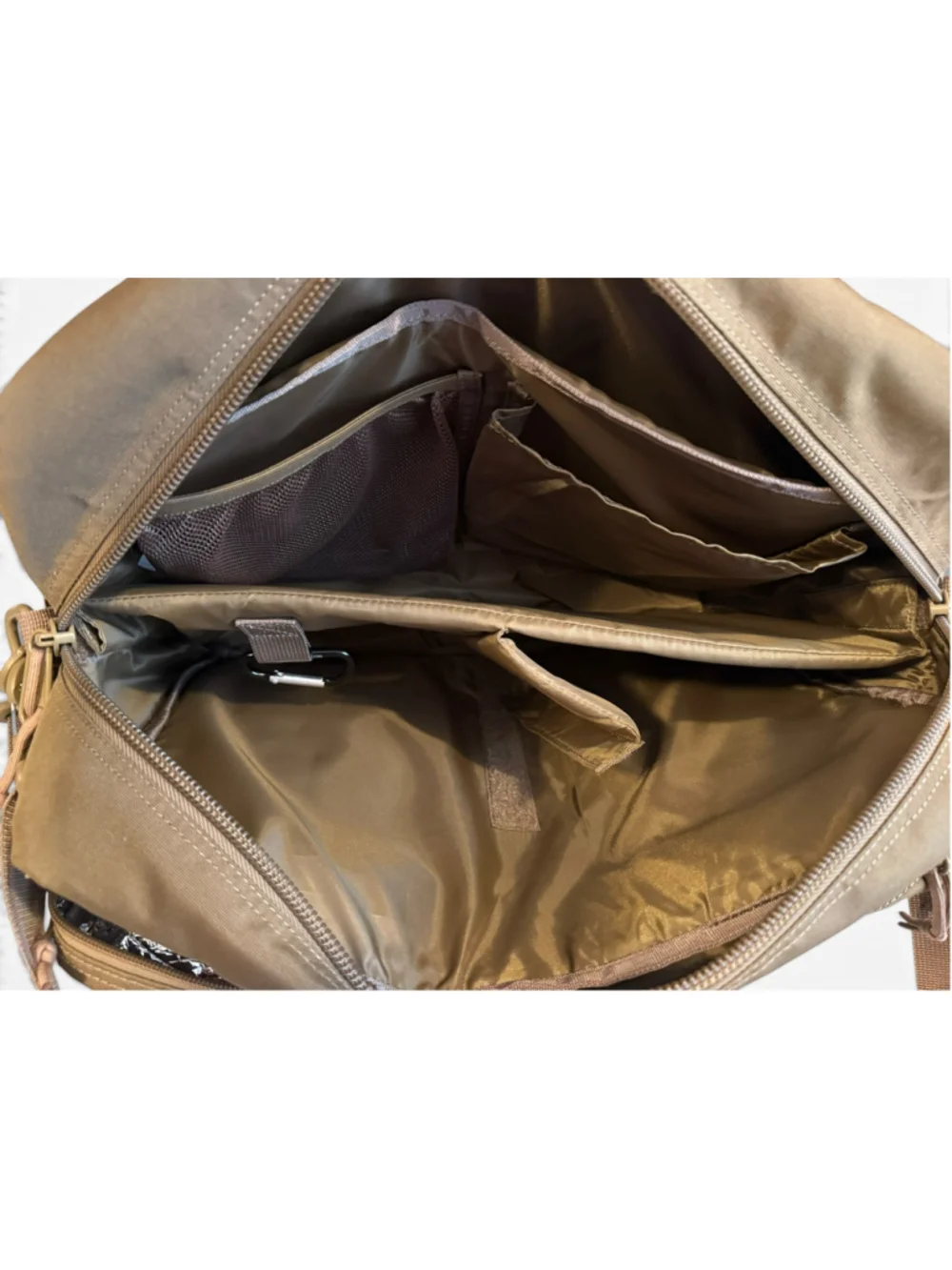 Tactical Baby Gear Deuce MOLLE Diaper Bag Coyote Brown Cooler Changing Pad